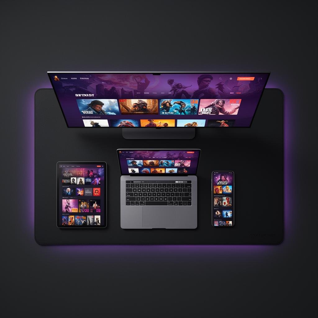 IPTV en todos los dispositivos — Smart TV, Fire Stick, Android, iOS, PC